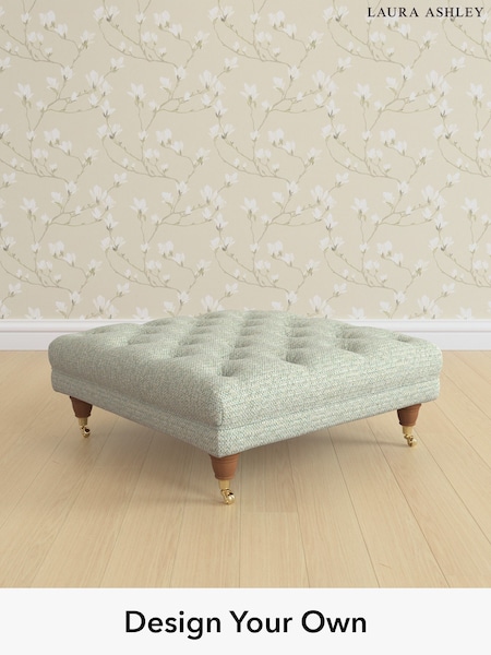 Borwick/Newport Blue Gloucester Button Back By Laura Ashley (H40325) | £650