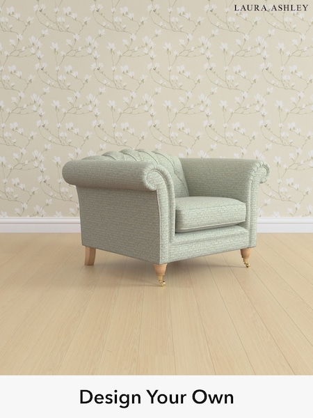 Borwick/Newport Blue Gloucester Button Back By Laura Ashley (H40325) | £1,000