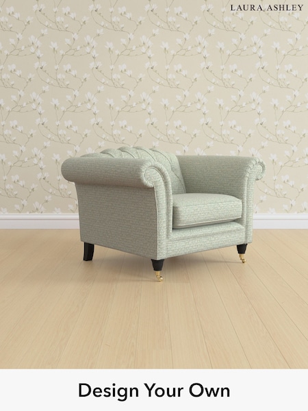 Borwick/Newport Blue Gloucester Button Back By Laura Ashley (H40325) | £1,000