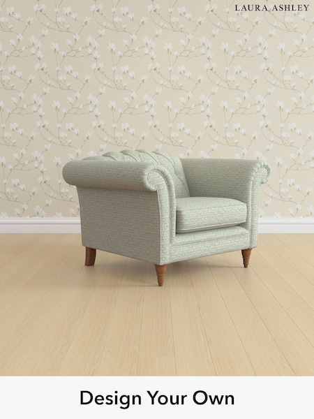 Borwick/Newport Blue Gloucester Button Back By Laura Ashley (H40325) | £1,000