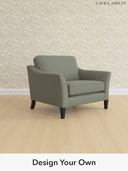 Birchgrove Check/Olive Green Marford By Laura Ashley (H40330) | £950