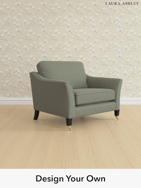 Birchgrove Check/Olive Green Marford By Laura Ashley (H40330) | £950