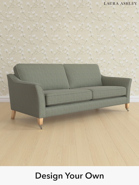 Birchgrove Check/Olive Green Marford By Laura Ashley (H40330) | £1,525