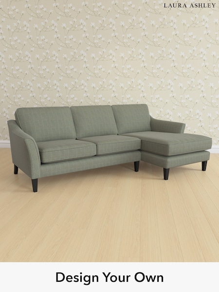 Birchgrove Check/Olive Green Marford By Laura Ashley (H40330) | £2,250