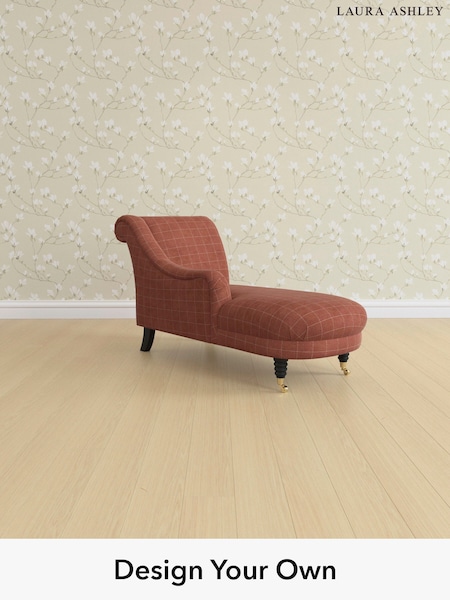 Carolyn Check/Terracotta Orange Lynden By Laura Ashley (H40332) | £1,125