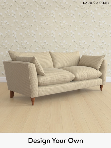 Chequers/Hazelnut Natural Casterton By Laura Ashley (H40335) | £1,350