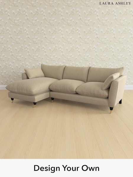 Chequers/Hazelnut Natural Casterton By Laura Ashley (H40335) | £2,075