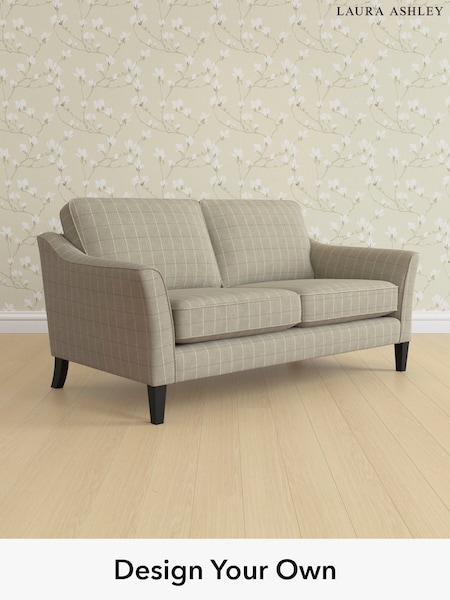 Carolyn Check/Hazelnut Natural Marford By Laura Ashley (H40354) | £1,250
