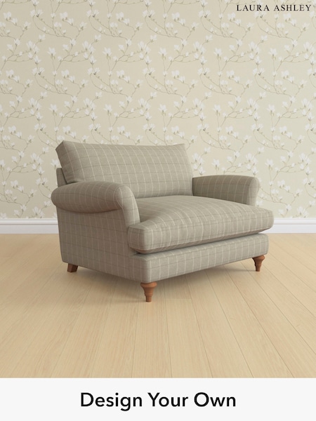 Carolyn Check/Hazelnut Natural Westley By Laura Ashley (H40382) | £1,050