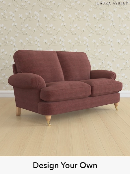 Edwin Chenille/Burgundy Red Beaumaris By Laura Ashley (H40396) | £1,300