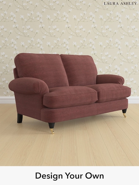 Edwin Chenille/Burgundy Red Beaumaris By Laura Ashley (H40396) | £1,300