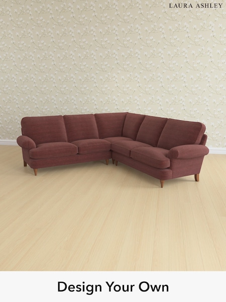 Edwin Chenille/Burgundy Red Beaumaris By Laura Ashley (H40396) | £2,900