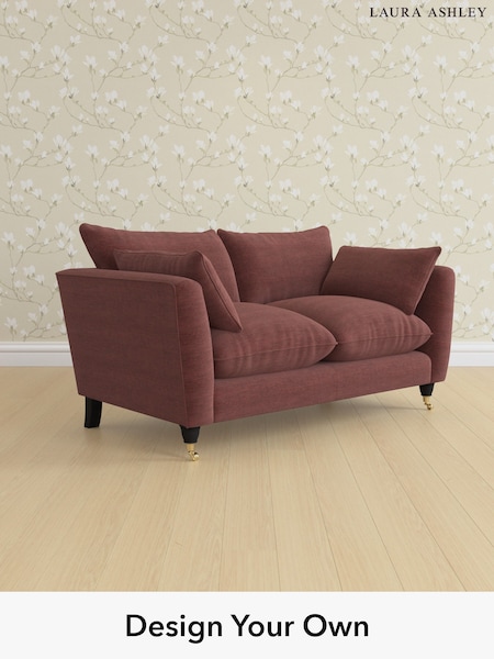 Edwin Chenille/Burgundy Red Casterton By Laura Ashley (H40397) | £1,300