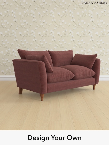 Edwin Chenille/Burgundy Red Casterton By Laura Ashley (H40397) | £1,300