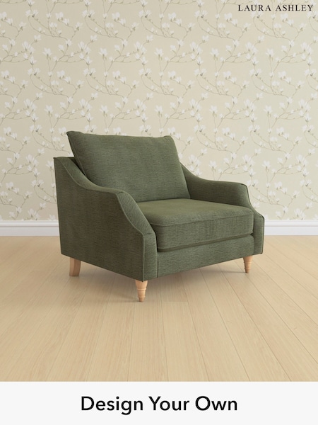 Edwin Chenille/Hedgerow Green Beverley By Laura Ashley (H40405) | £1,050
