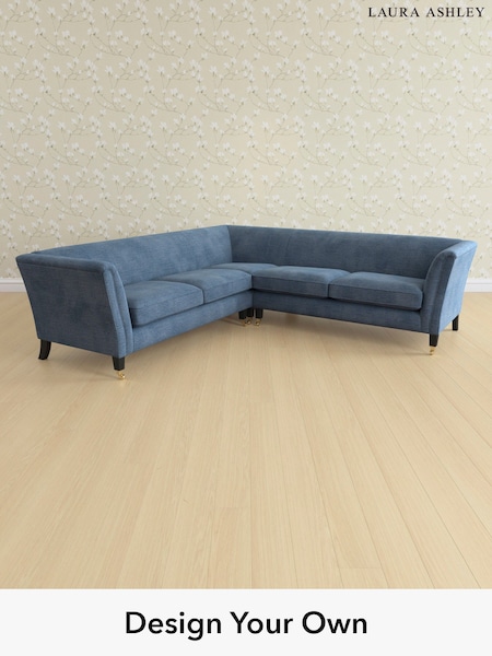 Edwin Chenille/Seaspray Blue Chatsworth By Laura Ashley (H40408) | £2,825