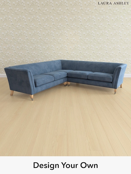 Edwin Chenille/Seaspray Blue Chatsworth By Laura Ashley (H40408) | £2,825