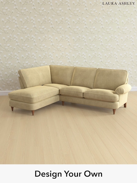 Edwin Chenille/Truffle Natural Beaumaris By Laura Ashley (H40410) | £2,450