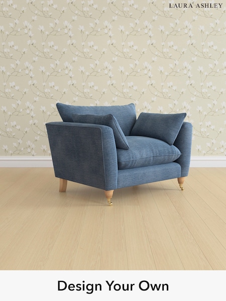 Edwin Chenille/Seaspray Blue Casterton By Laura Ashley (H40412) | £1,050