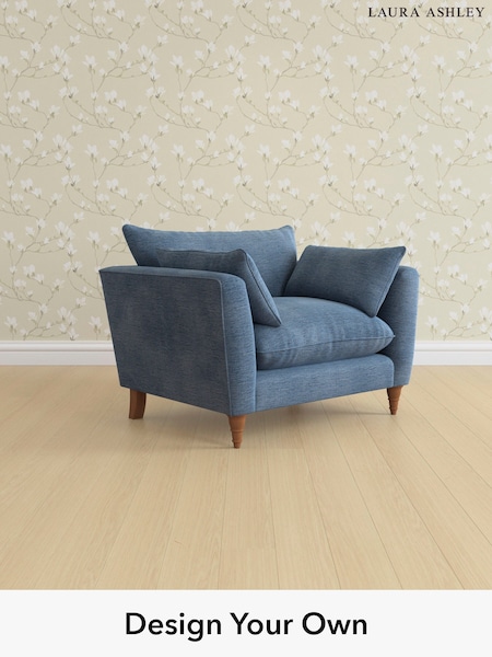 Edwin Chenille/Seaspray Blue Casterton By Laura Ashley (H40412) | £1,050