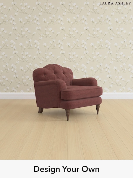 Edwin Chenille/Burgundy Red Havering By Laura Ashley (H40417) | £1,050