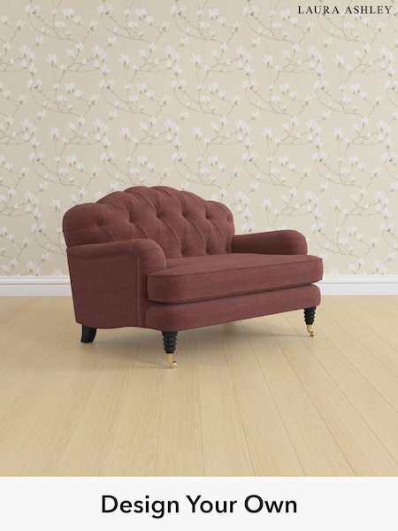 Edwin Chenille/Burgundy Red Havering By Laura Ashley (H40417) | £1,250