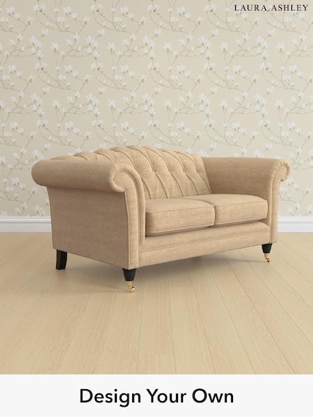 Edwin Chenille/Gold Gloucester Button Back By Laura Ashley (H40419) | £1,300