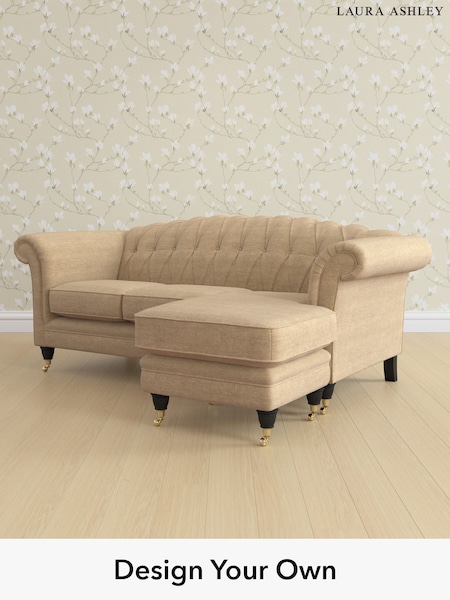Edwin Chenille/Gold Gloucester Button Back By Laura Ashley (H40419) | £2,000