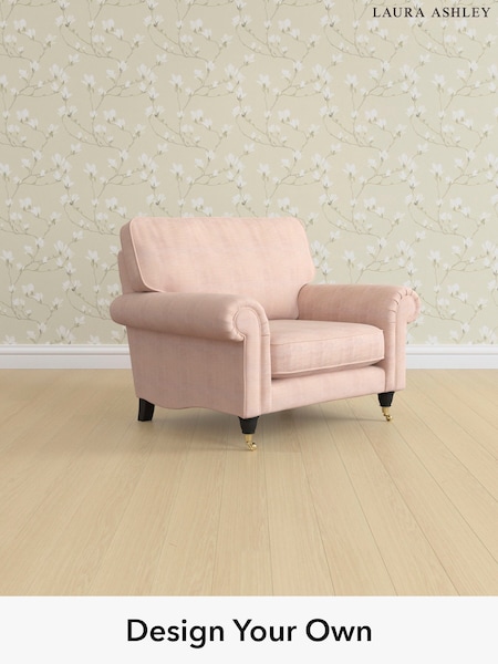 Edwin Chenille/Blush Pink Kingston By Laura Ashley (H40420) | £1,025