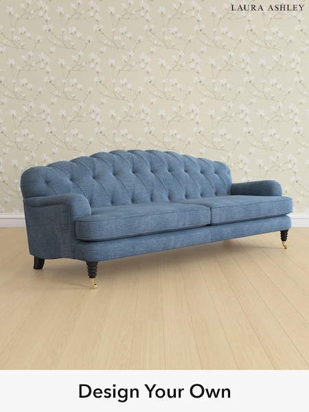 Edwin Chenille/Seaspray Blue Havering By Laura Ashley (H40430) | £1,750
