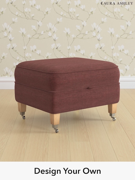 Edwin Chenille/Burgundy Red Marford By Laura Ashley (H40438) | £550