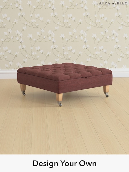 Edwin Chenille/Burgundy Red Penarth By Laura Ashley (H40445) | £625