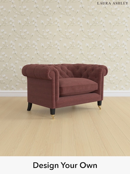 Edwin Chenille/Burgundy Red Penarth By Laura Ashley (H40445) | £1,350