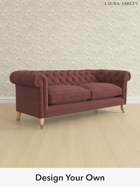 Edwin Chenille/Burgundy Red Penarth By Laura Ashley (H40445) | £1,800