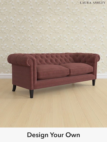 Edwin Chenille/Burgundy Red Penarth By Laura Ashley (H40445) | £1,800