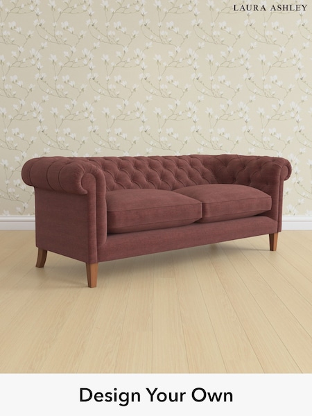 Edwin Chenille/Burgundy Red Penarth By Laura Ashley (H40445) | £1,800