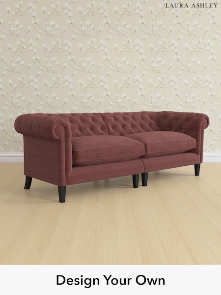 Edwin Chenille/Burgundy Red Penarth By Laura Ashley (H40445) | £2,050