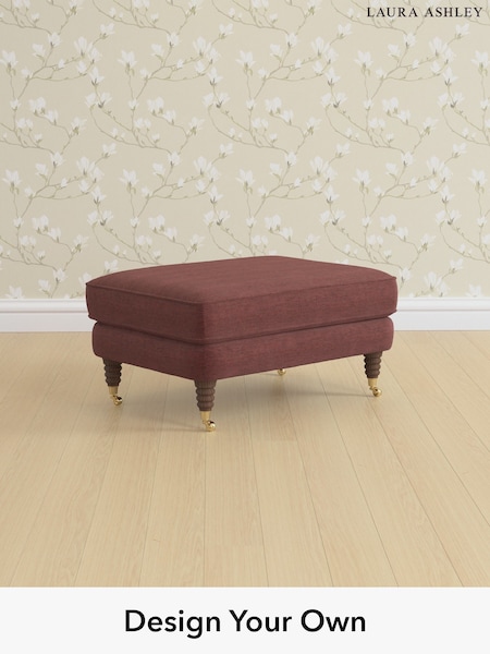 Edwin Chenille/Burgundy Red Lynden Scatter Back By Laura Ashley (H40446) | £575
