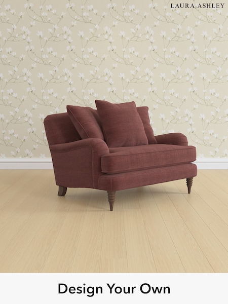 Edwin Chenille/Burgundy Red Lynden Scatter Back By Laura Ashley (H40446) | £1,125