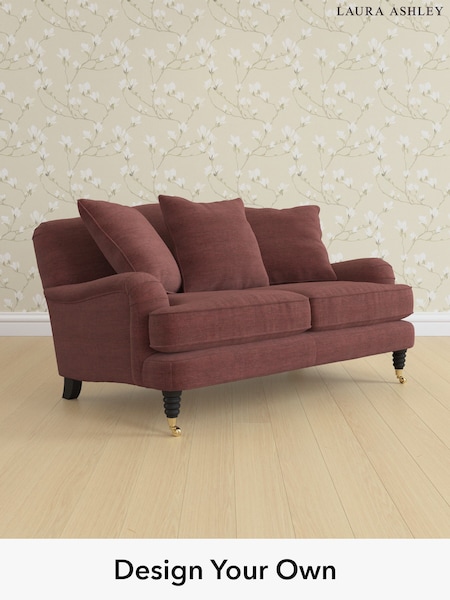 Edwin Chenille/Burgundy Red Lynden Scatter Back By Laura Ashley (H40446) | £1,350