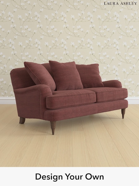 Edwin Chenille/Burgundy Red Lynden Scatter Back By Laura Ashley (H40446) | £1,350