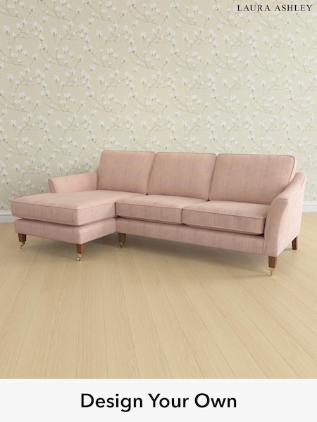 Edwin Chenille/Blush Pink Marford By Laura Ashley (H40452) | £2,150