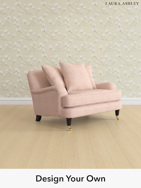 Edwin Chenille/Blush Pink Lynden Scatter Back By Laura Ashley (H40457) | £1,125