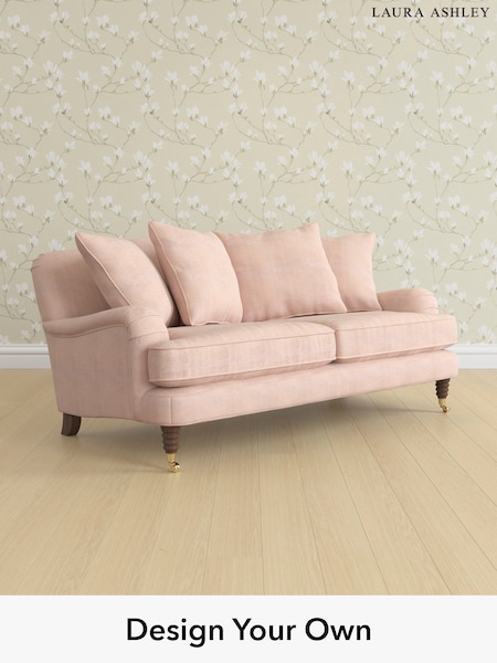 Edwin Chenille/Blush Pink Lynden Scatter Back By Laura Ashley (H40457) | £1,450