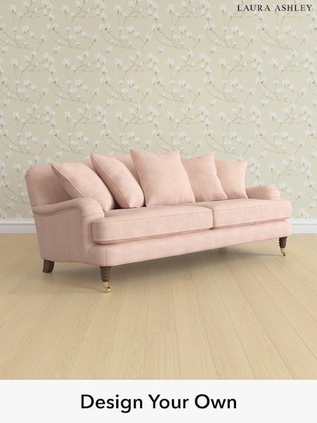 Edwin Chenille/Blush Pink Lynden Scatter Back By Laura Ashley (H40457) | £1,550