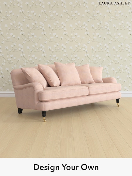 Edwin Chenille/Blush Pink Lynden Scatter Back By Laura Ashley (H40457) | £1,550
