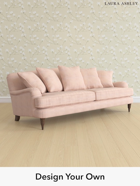 Edwin Chenille/Blush Pink Lynden Scatter Back By Laura Ashley (H40457) | £1,650