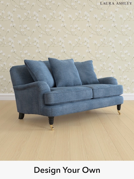 Edwin Chenille/Seaspray Blue Lynden Scatter Back By Laura Ashley (H40459) | £1,350