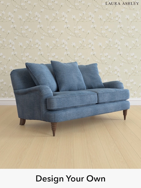 Edwin Chenille/Seaspray Blue Lynden Scatter Back By Laura Ashley (H40459) | £1,350