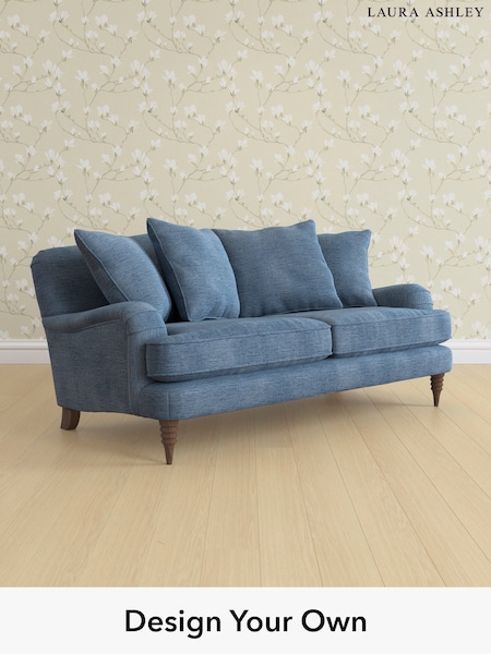 Edwin Chenille/Seaspray Blue Lynden Scatter Back By Laura Ashley (H40459) | £1,450